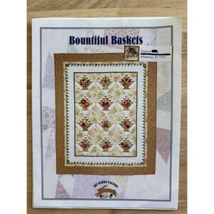 BOUNTIFUL BASKETS Quilt Pattern By The Rabbit Factory Designed‎ By Lydia Quigley